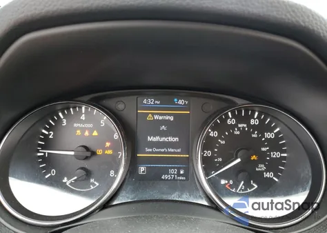 2020 Nissan Rogue S из США, поврежденный, VIN 5N1AT2MT4LC754108